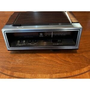 Vintage General Electric Digital Radio Alarm Clock Model 7-4651B Tested & Workin